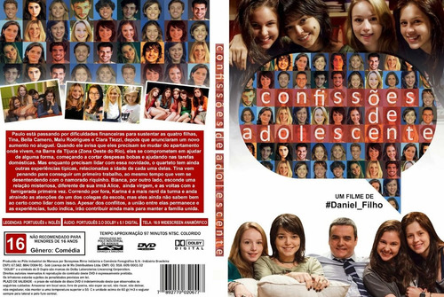 Confissoes De Adolecente Dvd Original Novo Lacrado