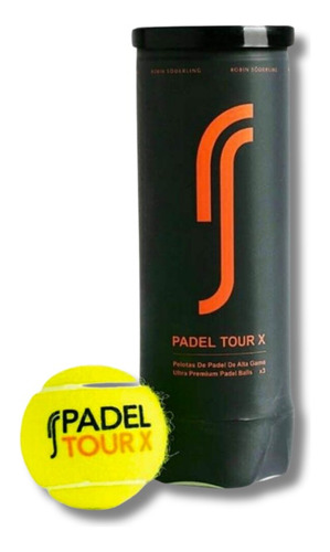 1 Tarro De Pelota De Padel Robin Soderling - Padel Tour