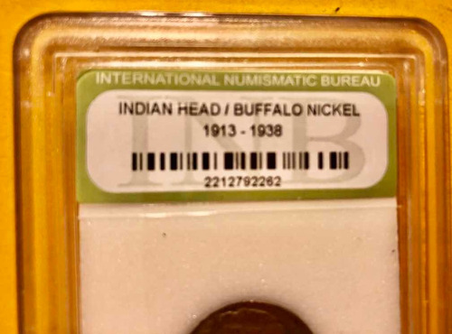Moneda Antigua Estados Unidos De 5 Centavos Indian Head (Usado)