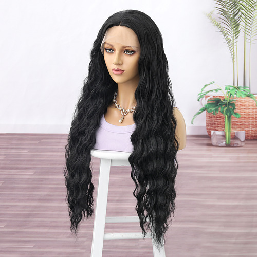 Pelucas Sintéticas Onduladas De 28 Pulgadas De Wigs Hair Res