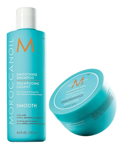 Moroccanoil Smooth Shampoo + Mascara Suavizante X 250 Ml