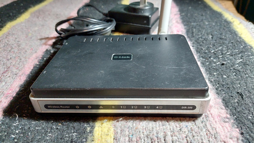 Router D-link Wireless Extendet Range Dir-300 Negro (Usado)