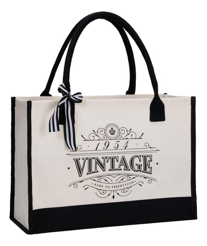 Crisky Regalos De 70 Cumpleaños Para Mujer Bolsa De Lona Vin