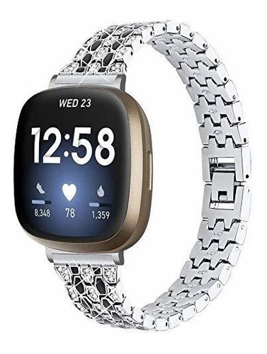 Imagen 1 de 2 de Bandas De Recambio Compatibles Con Fitbit Versa 3 Banda...