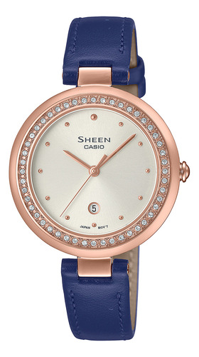 Reloj Mujer Casio She-4556pgl-7audf Sheen