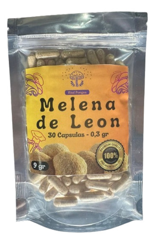 Melena De Leon | 30 Caps | Lion's Mane - Premium