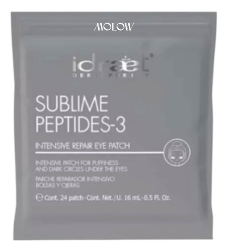 Idraet Sublime Peptides-3 Parche Reparador Intensivo Momento De Aplicación Día/noche Tipo De Piel Todo Tipo De Piel