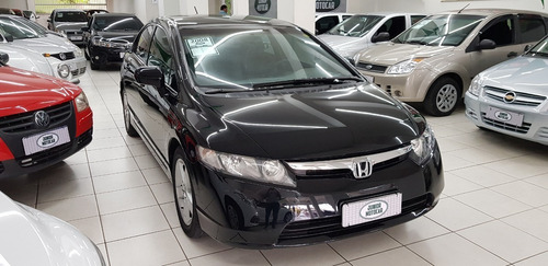 Honda Civic Sedan Lxs 1.8 Aut. Preto 2008 Flex