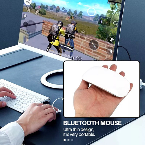 Mouse Sem Fio Silencioso Magic Mouse Para Competição