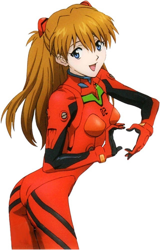 Evangelion Sohryu Asuka Langley Gigante Sexy Sega Gainax Ori