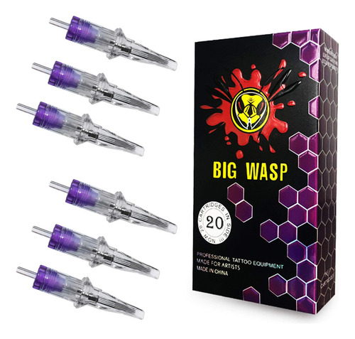 Bigwasp Cartuchos De Aguja De Tatuaje Premium De Cuarta Gene