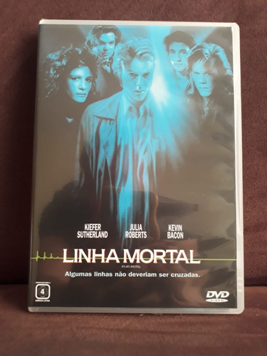 Dvd Linha Mortal (1990) - Julia Roberts - Ótimo Estado