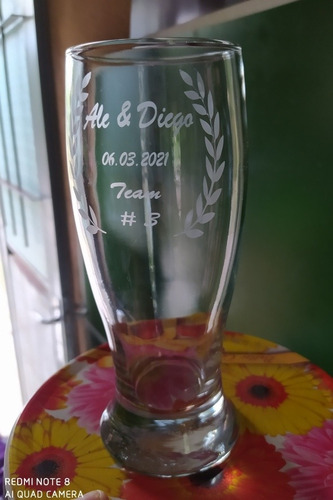 Vaso Cervecero Grabado 