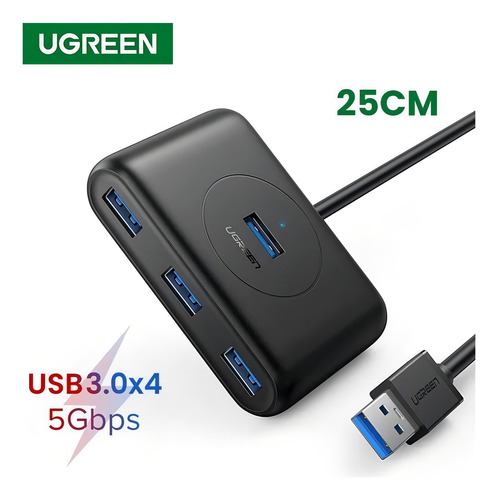 Adaptador Hub Usb 3.0 Salida A 4 Puertos Usb 3.0 De 5 Gbps