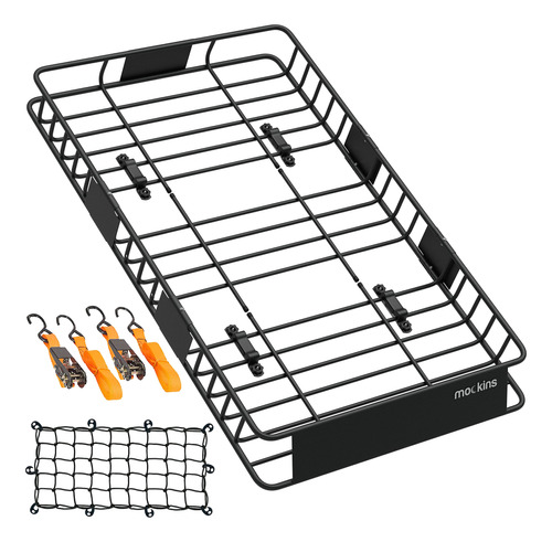 Mockins Portaequipajes De Techo Antioxidante De 64 X 39 X 6