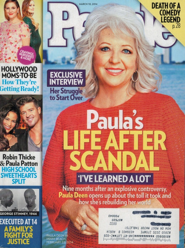 People: Paula Deen / Robin Thicke & Paula Patton / Rihanna