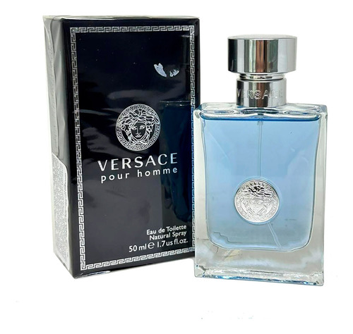 Versace Pour Homme 50ml Masculino | Original + Amostra