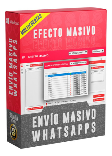 Efecto Masivo  Envíos Masivos Whatsapp 