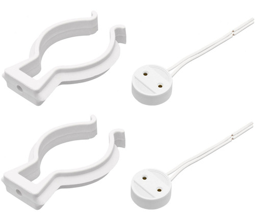 Kit C/ 20 Abraçadeira Lampada T8 + 20 Soquete T8 C/ Rabicho