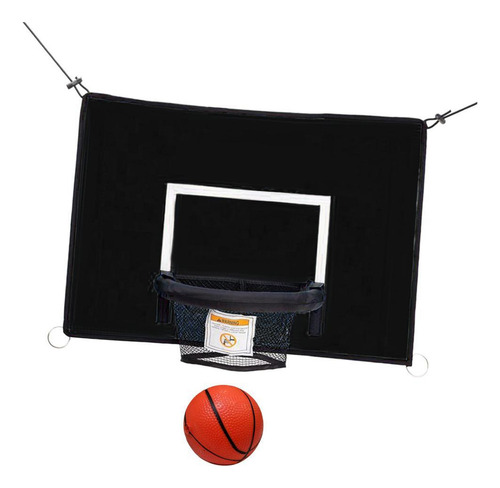Js Camas Elásticas Aro De Baloncesto Accesorio Negro