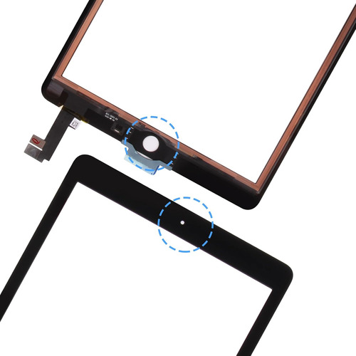 Cristal Touch Táctil Digitizer Para iPad 2 A1395 A1396 A1397