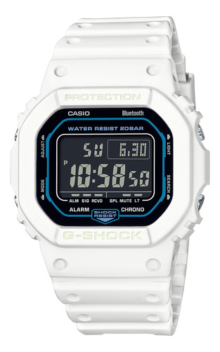 Reloj G-shock Dw-b5600sf-7d Resina Hombre Blanco