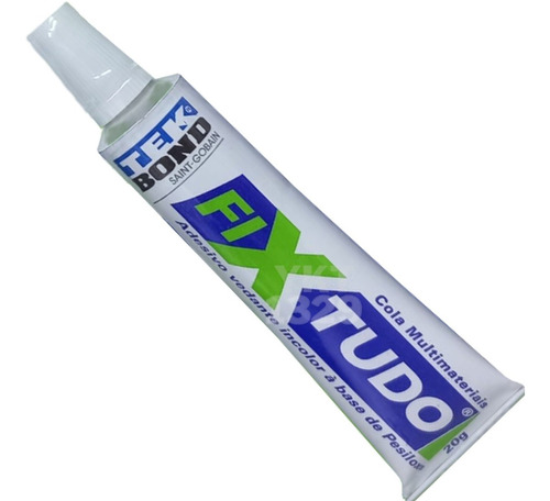 Adesivo Cola Vedante Incolor Fix Tudo 20g Adespec Tekbond