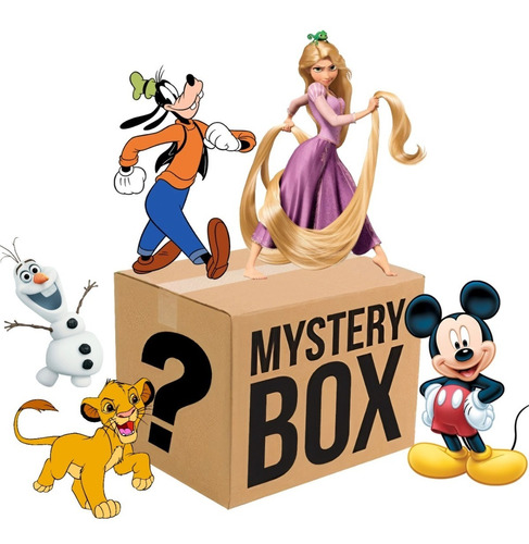 Disney Mystery Box + $1,300 Pesos Contenido! Princesas Y Más