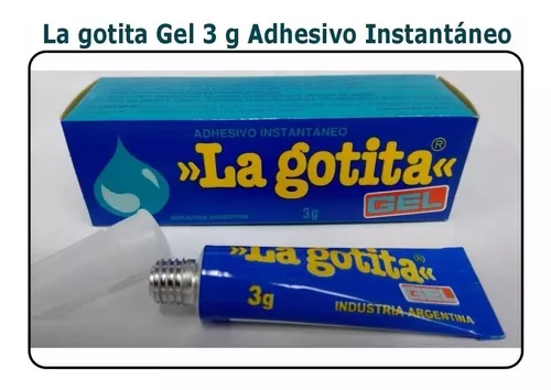 Pegamento Instantáneo La Gotita Gel 3g