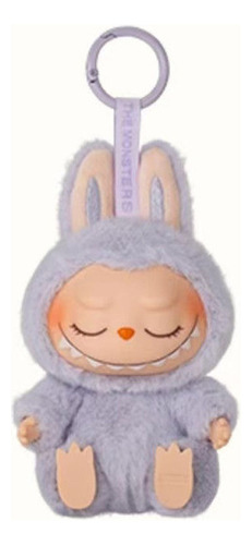 6pcs Labubu Macaron Monsters Vinilo Peluche Llavero