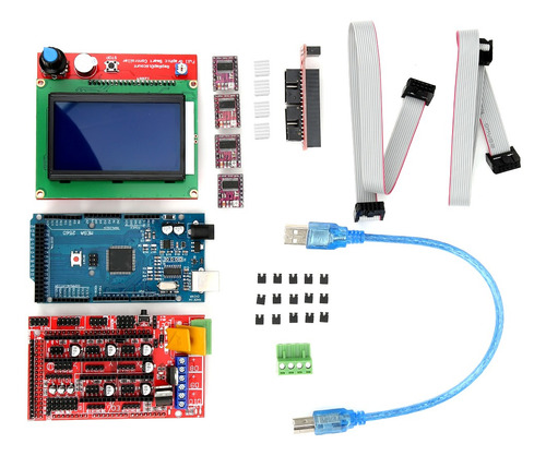 Kit De Controlador De Impresora 3d Ramps Para Mega 2560 R3 1