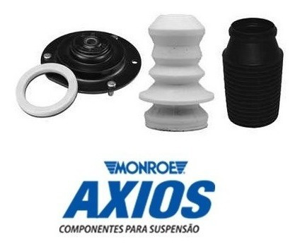 Imagem 1 de 6 de Kit Do Amortecedor Batente Coifa Coxim Monza 91...