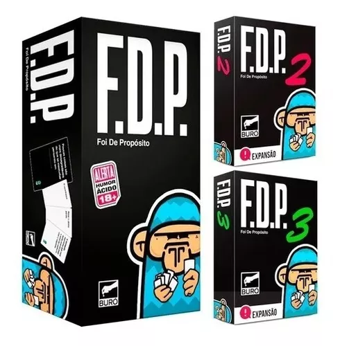 FDP Combo: FDP + FDP 2 + FDP 3 - Comprar em Buró