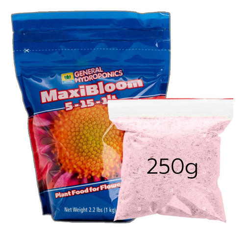 General Hydroponics Maxibloom 250g Nutriente Floración 420