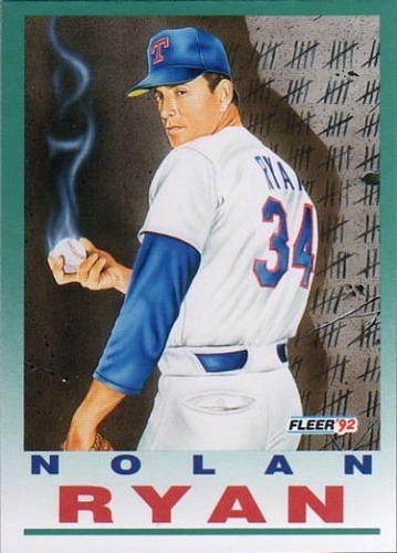 Mlb Nolan Ryan Fleer Who´s Next 1992 # 710