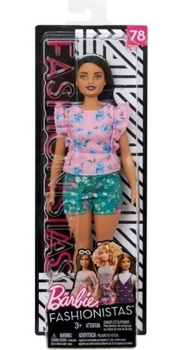 Barbie Afro Morena Negrita Cabello Liso Gordita Fashion