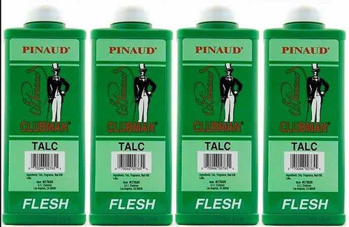 Imagen 1 de 3 de 4 Pzs. Talco Clubman Pinaud Para Barbero 255g, 9oz