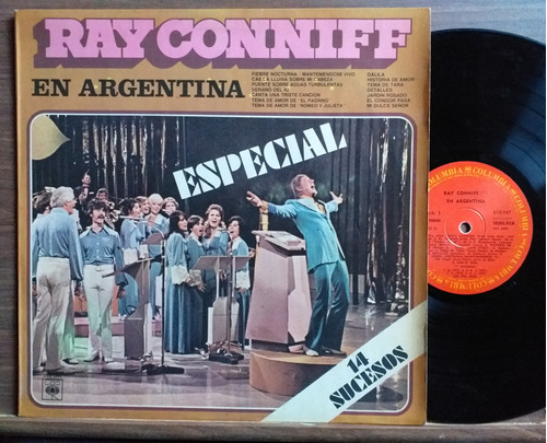 Ray Conniff - En Argentina  Lp Vinilo Año 1979 - Orquesta