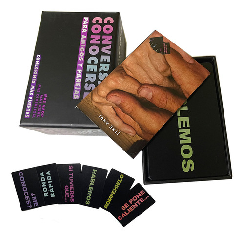 Juego Para Parejas Con Conversar Y Conocerse 124 Cartas