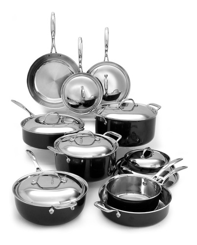 Imagen 10 de 10 de Batería De Cocina Perdura, Línea Aniversario 18 Piezas