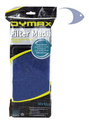 Dymax Esponja Filtrante Niche Blue Mat Acuario Peces Pecera