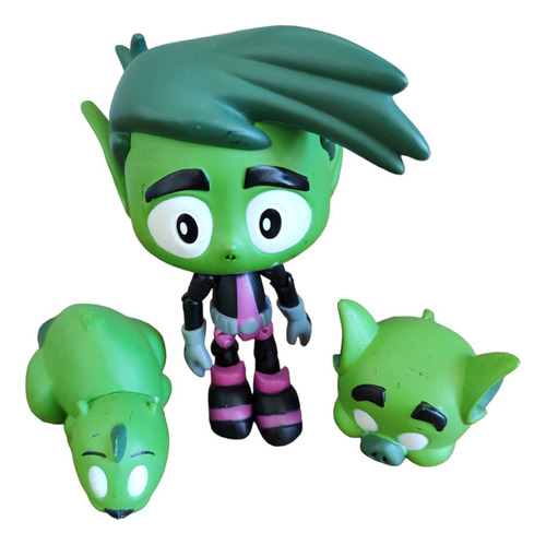 Teen Titans Go Dc Comics Chico Bestia Y Robin Imp. Jazzwares (Usado)