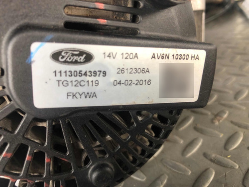 Alternador Ford Figo 1.5l 4 Cil Años 16 Al 19