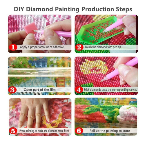 T Kit De Pintura Con Diamantes 5d Paisaje
