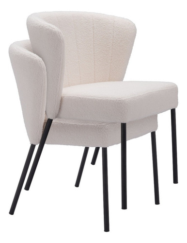Silla De Comedor Aimee Beige Këssa Muebles