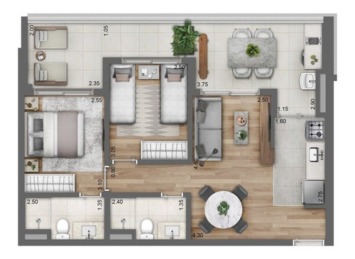 Imagem 15 de 19 de Apartamento À Venda No Bairro Perdizes - São Paulo/sp - O-5190-12832