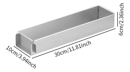 Molde Rectangular Para Tartas Molde Para 30 Centímetros