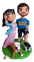 Comprar Cake Topper Boda Personalizado Futbol Deportes