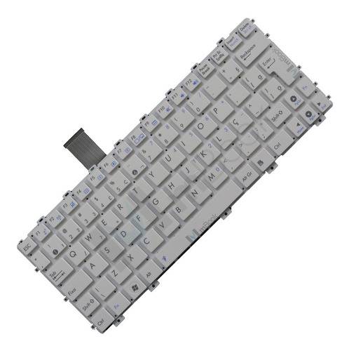 Teclado P/ Netbook Asus Eeepc 1015p 1016pt Branco