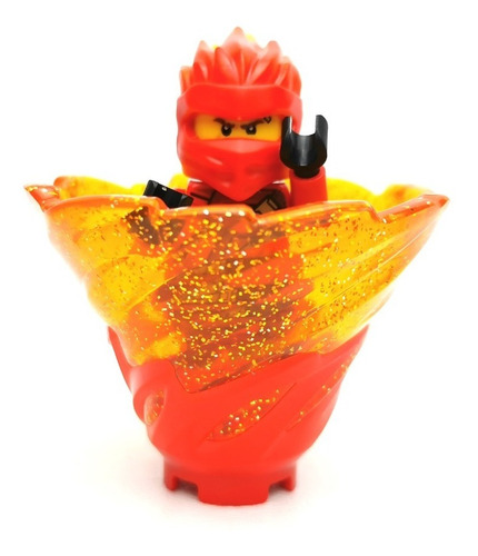Lego Ninjago: Ninja Rojo Kai Fs Figura Original Set 70674 (Usado)